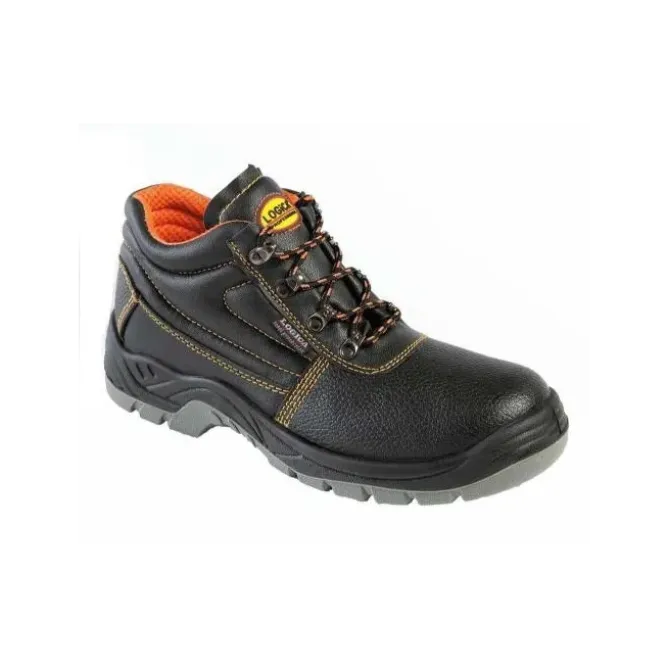 Scarpe antinfortunistiche Alta Pelle Nera Logica S3 SRC ST32-44