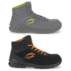 Scarpe Antinfortunistiche Alte Metalfree Lotto First 600 Mid S3L ESD SR FO 221235