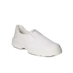 Scarpe antinfortunistiche Bianche Mocassino antinfortunistico FTG Chef White S2 SRC Antiscivolo