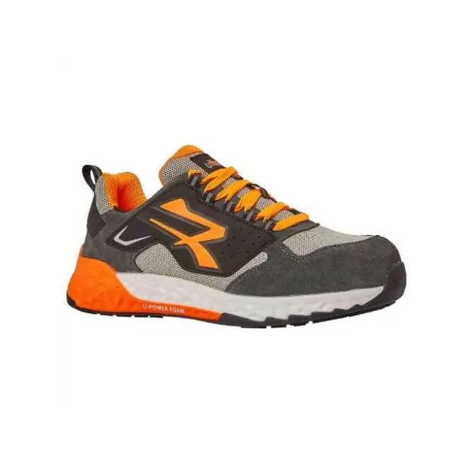 Scarpe antinfortunistiche Basse U-Power Red Stratos Jaime S1PS HI HRO FO ESD SR RT20046 Metalfree Comode