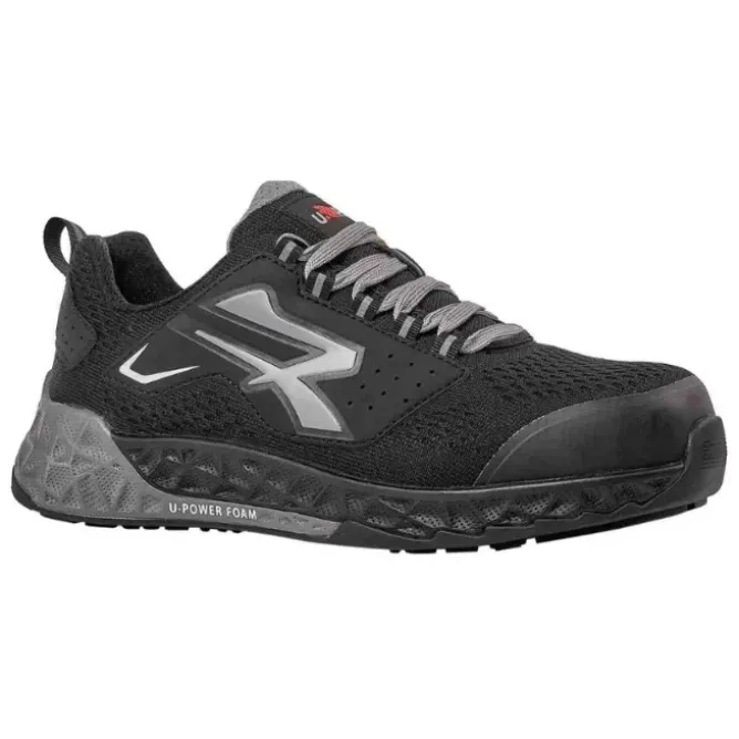 Scarpe antinfortunistiche Basse U-Power Red Stratos Euron S1PS HI HRO FO ESD SR RT20056 Metalfree Comode