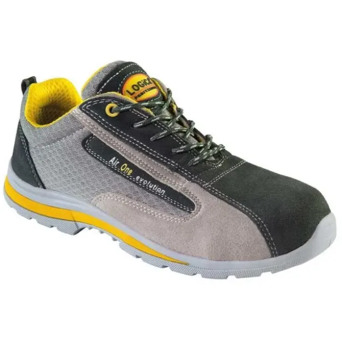 Scarpe Antinfortunistiche Basse Scamosciate Grigie Logica S1P SRC AIR ONE/EVO2-44