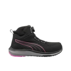 Scarpe antinfortunistiche Chiusura BOA Puma Aspire Pink Disc Mid S3S ESD FO HRO SR 632950