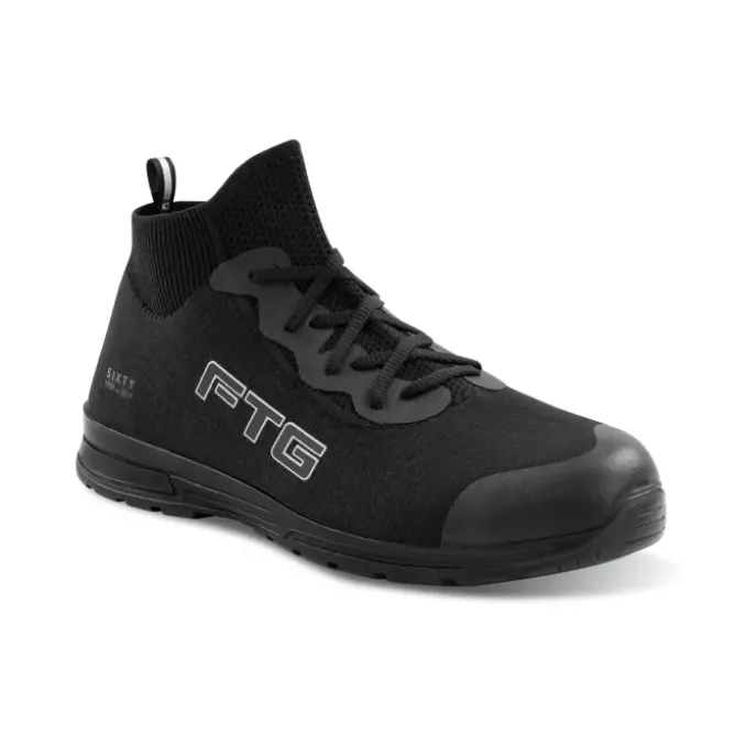 Scarpe antinfortunistiche FTG Black High S3 SRC ESD Alte Impermeabili