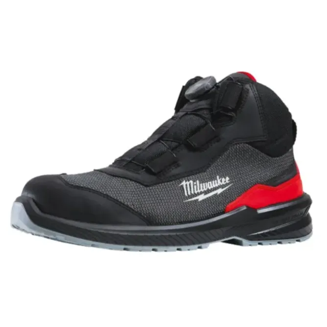 Scarpe Antinfortunistiche Milwaukee Flextred Con Chiusura BOA S1PS ESD SC FO SR B1M110133 Alte Metalfree