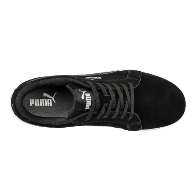Scarpe antinfortunistiche Puma Iconic Suede Black Low S1P FO HRO ESD SRC 640010