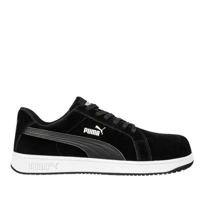 Scarpe antinfortunistiche Puma Iconic Suede Black Low S1P FO HRO ESD SRC 640010