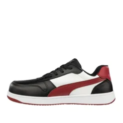 Scarpe antinfortunistiche Puma Frontcourt Black/White/Red Low S3 FO HRO ESD SRC 640200