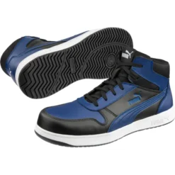 Scarpe antinfortunistiche Puma Frontcourt Blue/Black Mid S3 FO HRO ESD SRC 630070