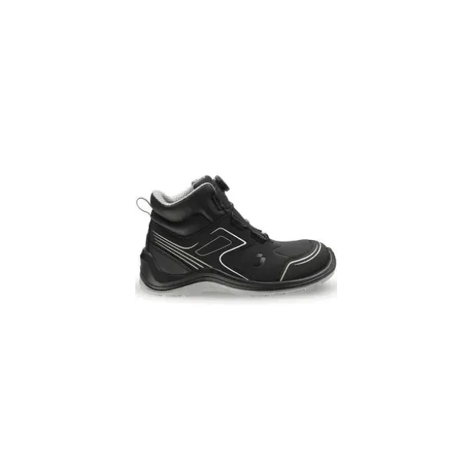 Scarpe Antinfortunistiche Safety Jogger Flow Mid con Chiusura BOA S3S SR SC ESD CI FO Alte Metalfree