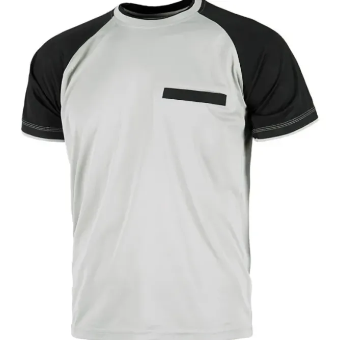 T-shirt combinata manica corta tripla cucitura - Workteam