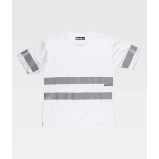 T-shirt da Lavoro Manica Corta con Bande C3939 - Workteam