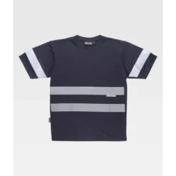 T-shirt da Lavoro Manica Corta con Bande C3939 - Workteam