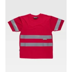 T-shirt da Lavoro Manica Corta con Bande C3939 - Workteam