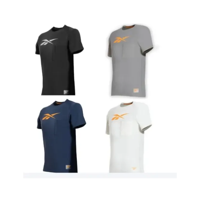 T-shirt da Lavoro Reebok Alta traspirabilità vestibilità confortevole RB003T