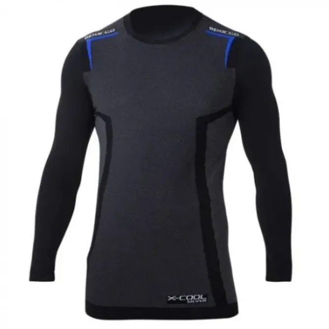 T-shirt K-Carbon Long Sleeve Elasticizzata Sparco TeamWork