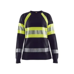 T-Shirt maniche lunghe da Lavoro Alta Visibilità Blaklader multinorma ignifugo antistatico donna 349417618933M