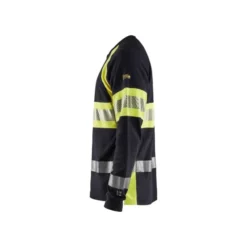 T-Shirt maniche lunghe da Lavoro Alta Visibilità Blaklader multinorma ignifugo antistatico 348417618933L
