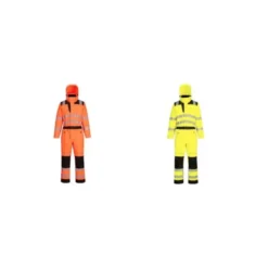 Tuta da Lavoro Alta Visibilità Multitasche Impermeabile Portwest PW355