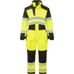Tuta da Lavoro Portwest Alta Visibilità FR516 Multitasche Ignifugo Impermeabile