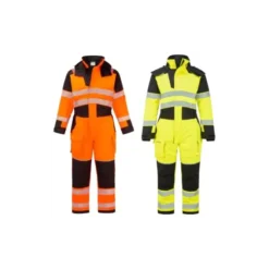 Tuta da Lavoro Portwest Alta Visibilità FR516 Multitasche Ignifugo Impermeabile
